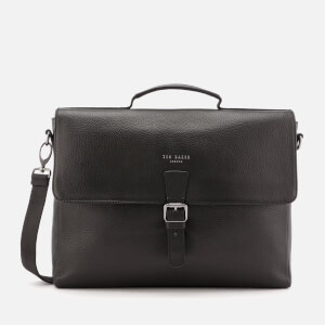 Ted Baker Men's Departs Leather Satchel Bag - Black