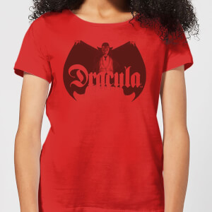 Universal Monsters Dracula Crest Women's T-Shirt - Red