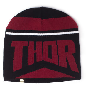 Marvel Thor Men's Beanie Hat - Black
