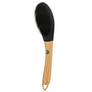 Nion Beauty Opus Body Cleansing Brush - Black/Wood