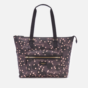 Radley Women's Clouds Hill Medium Zip-Top Workbag - Charcoal