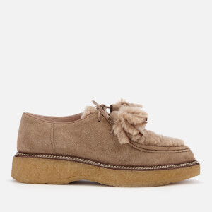 Tod's Women's Lace Up Shoes - Tabacco/Cappuccino