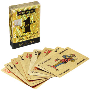 Waddingtons No. 1 Playing Cards - Gold Edition
