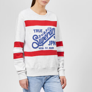 Superdry Women's True Superdry Entry Crew Neck Sweatshirt - Ice Marl