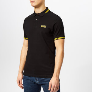 black barbour polo shirt