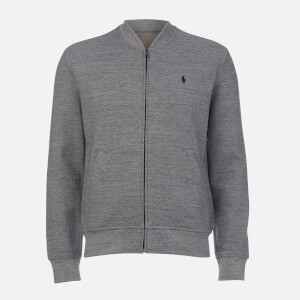 Polo Ralph Lauren Men's Double Knit Tech Bomber Jacket - Vintage Salt and Pepper