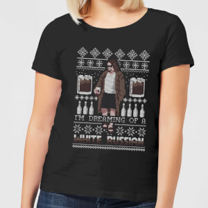 The Big Lebowski I'm Dreaming Of A White Russian Women's T-Shirt - Black