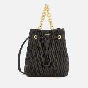 Furla Women's Stacy Cometa Small Drawstring - Black