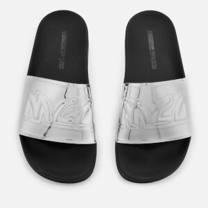 McQ Alexander McQueen Women's Chrissie Slide Sandals - Silver