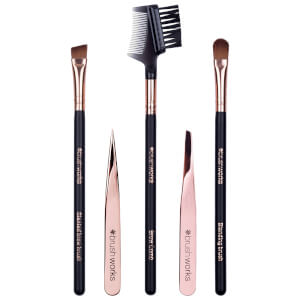 Kit pour sourcils de luxe brushworks – Rose Gold