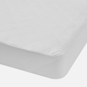 in homeware Microfibre Mattress Protector - White