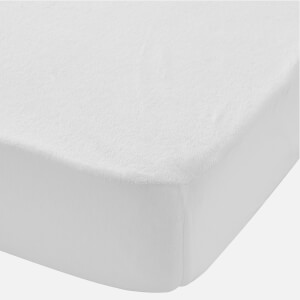 in homeware Waterproof Terry Baby Mattress Protector - White