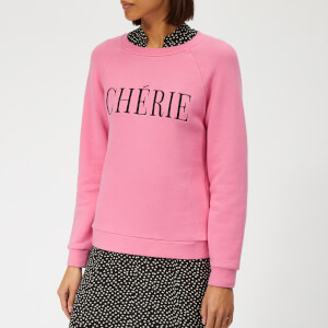 Whistles Women's Cherie Embroidered Sweatshirt - Pink