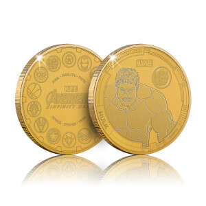 Collectible Marvel Infinity War Commemorative Coin: Hulk - Zavvi Exclusive (Limited to 1000)