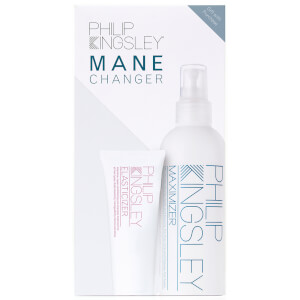 Philip Kingsley Mane Changers Gift: Elasticizer 75ml & Maximizer 250ml (Free Gift) (Worth £44) Philip Kingsley Mane Changers Gift: Elasticizer 75ml & Maximizer 250ml (Free Gift) (Worth £44)