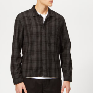 Folk Men's Patch Shirt - Charcoal Multi