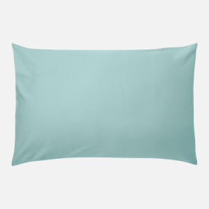 in homeware 200 Thread Count 100% Cotton Pillowcase Pair - Duck Egg