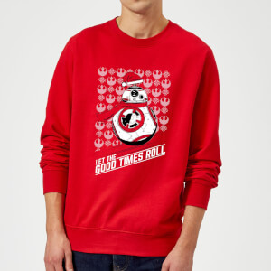 Star Wars Let The Good Times Roll kersttrui - Rood