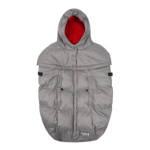 7 A.M. Enfant Pookie Poncho - Grey