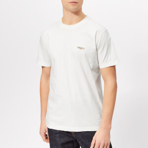 Nudie Jeans Men's Daniel Logo T-Shirt - Off White