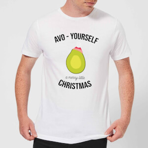 Avo-Yourself A Merry Little Christmas Men's Christmas T-Shirt - White