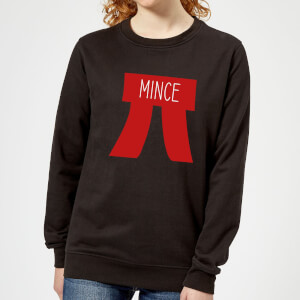 Mince Pi Women's Christmas Sweatshirt - Black