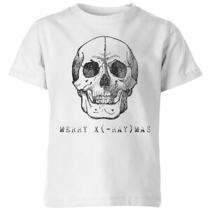 Merry X(-Ray) Mas Kids' Christmas T-Shirt - White