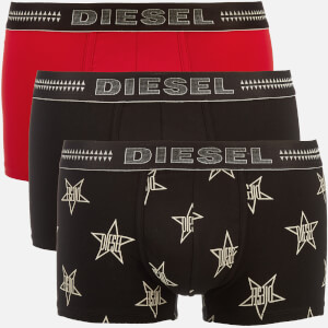 Diesel Men's Damien Three Pack Boxer Shorts - Multi