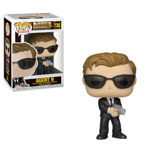 figura funko pop agente h hombres de negro internacional - scar dorada fortnite png
