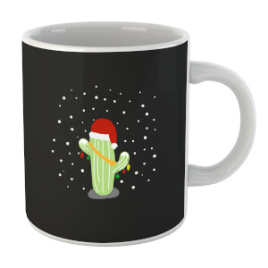 Cactus Santa Hat Mug