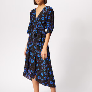 Diane von Furstenberg Women's Eloise Dress - Dragon Berry Sapphire