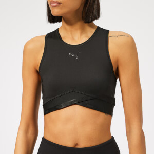 Puma Women's Soft Sports Crop Top - Puma Black