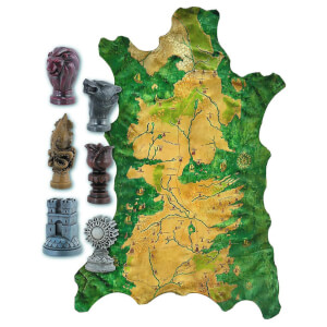 Dark Horse Game of Thrones Map Markers and Map