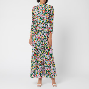 RIXO Women's Lucy Camo Tulip Dress - Multi