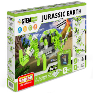 Engino Stem Heroes Jurassic Earth Motorized Vehicles