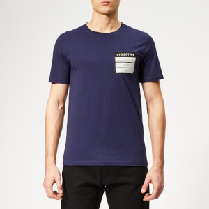 Maison Margiela Men's Stereotype Logo T-Shirt - Ink Blue