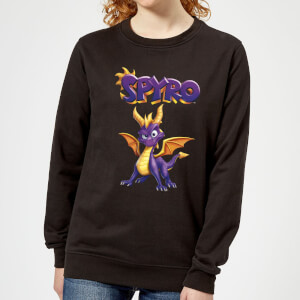 Spyro Full Women's Sweatshirt - Black