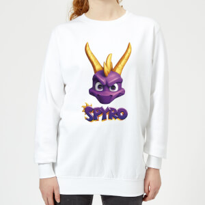 Spyro Face Women's Sweatshirt - White