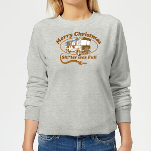 National Lampoon R.V. Women's Christmas Sweatshirt - Grey