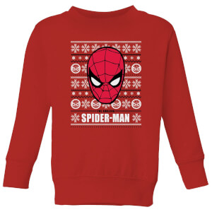 Marvel Spider-Man Kids' Christmas Sweatshirt - Red