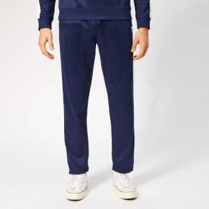 AMI Men's Contrast Band Trackpants - Navy
