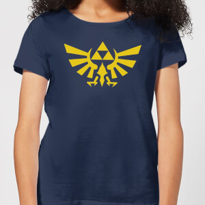 Nintendo Legend Of Zelda Hyrule Women's T-Shirt - Navy