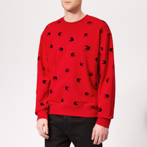 McQ Alexander McQueen Men's Mini Swallow Sweatshirt - Cadillac Red