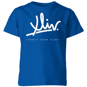 How Ridiculous XLIV Script Kids' T-Shirt - Royal Blue