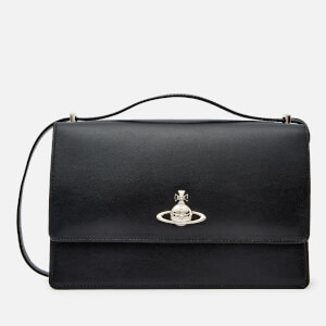 Vivienne Westwood Women's Matilda Large Bag with Flap - Black