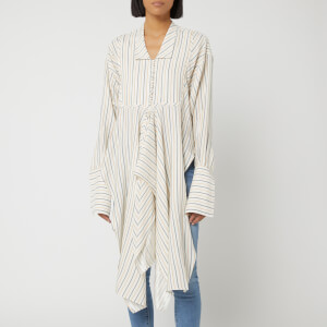 JW Anderson Women's Stripe Handkerchief Shirt - Maize