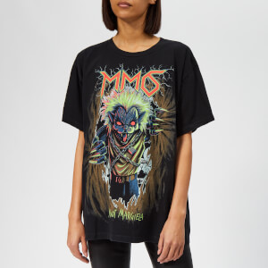 MM6 Maison Margiela Women's Logo Printed T-Shirt - Black
