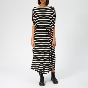 MM6 Maison Margiela Women's Stripe Dress - Black