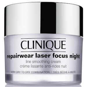 Clinique Repairwear Laser Focus Night Line Smoothing Cream Very Dry/Combination