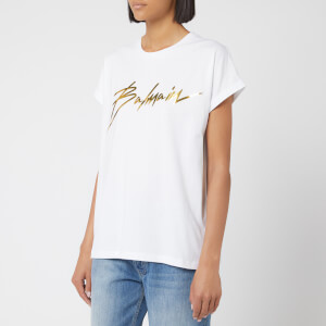 Balmain Women's Crew Neck T-Shirt - White
